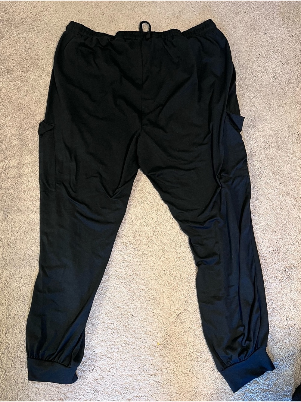 Black Cargo Jogger Pants - Picture 5 of 5